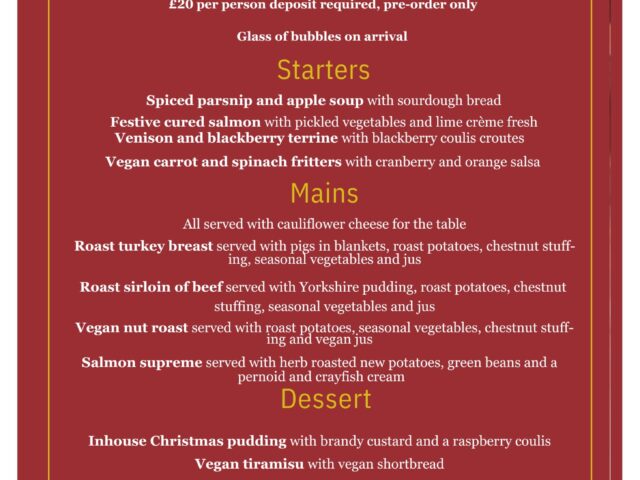Christmas Day at The Chambers